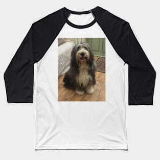 Bearded Collie - Good Boy Beardie Baseball T-Shirt